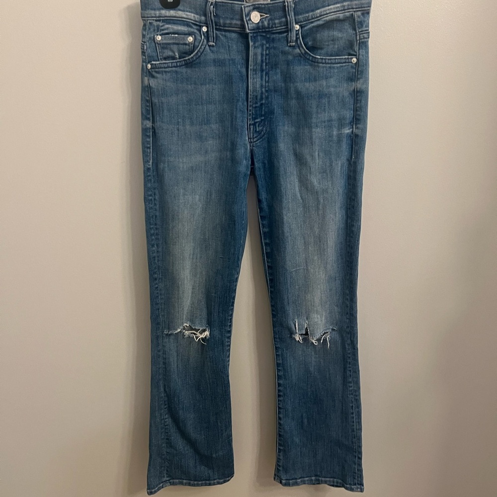 Mother The Insider Crop Jeans in After All these Years Size 27